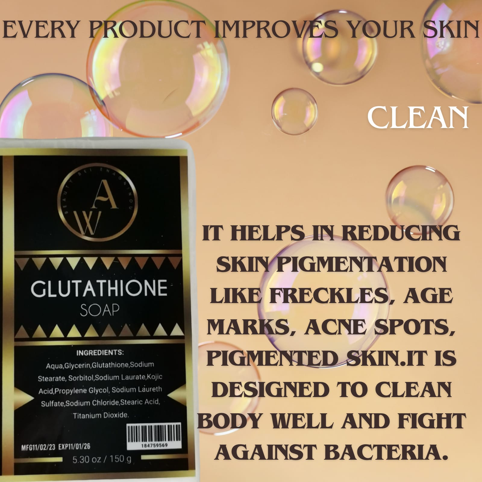 Glutathione Soap