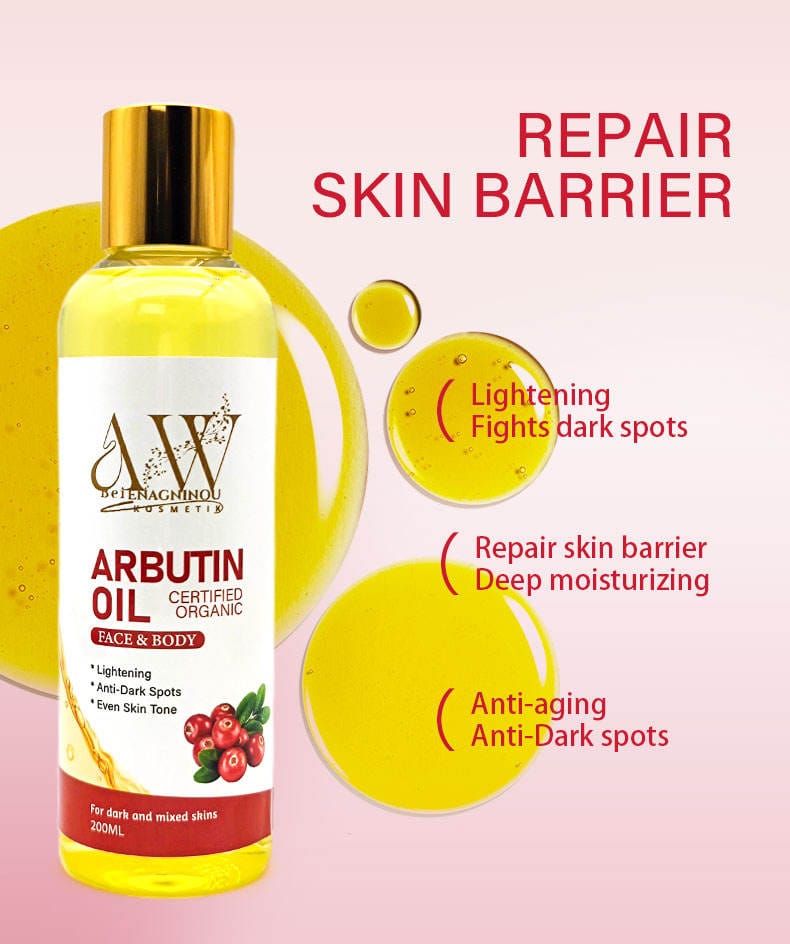 Alpha Arbutin Glow Oil Gallery Image - AFRO-WHITE
