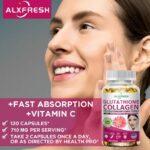 Glutathione Collagen Capsules Gallery Image - AFRO-WHITE