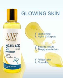 Kojic Acid Glow Oil Gallery Image - AFRO-WHITE