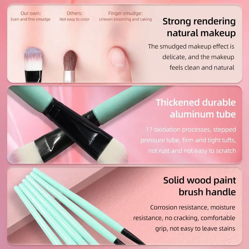 Premium Makeup Brush Set Gallery Image - AFRO-WHITE