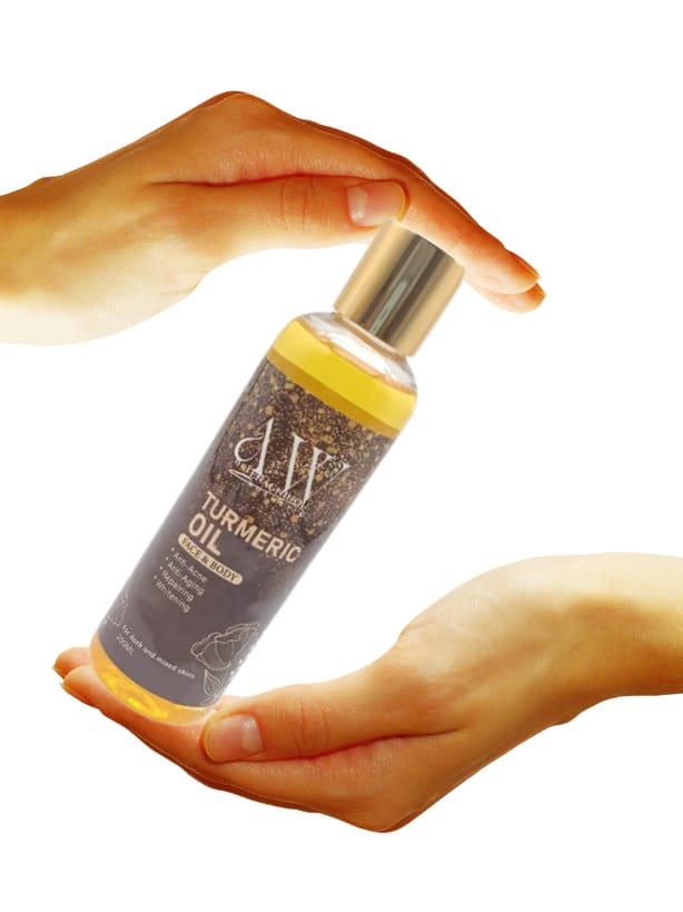 Turmeric Oil Gallery Image - AFRO-WHITE