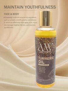 Turmeric Oil Gallery Image - AFRO-WHITE
