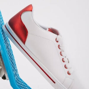 Lace Up Low Top Trainers