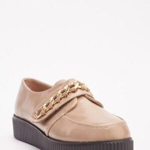 Chain Top PVC Hook And Loop Shoes