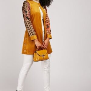 Sleeve Rib Cord Jacket