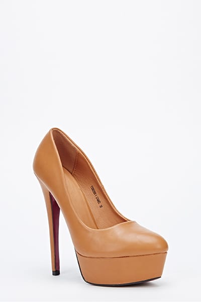 Platform Tapered High Heels - Premium Quality at AFRO-WHITE
