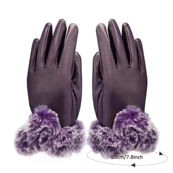 Rabbit Fur Gloves